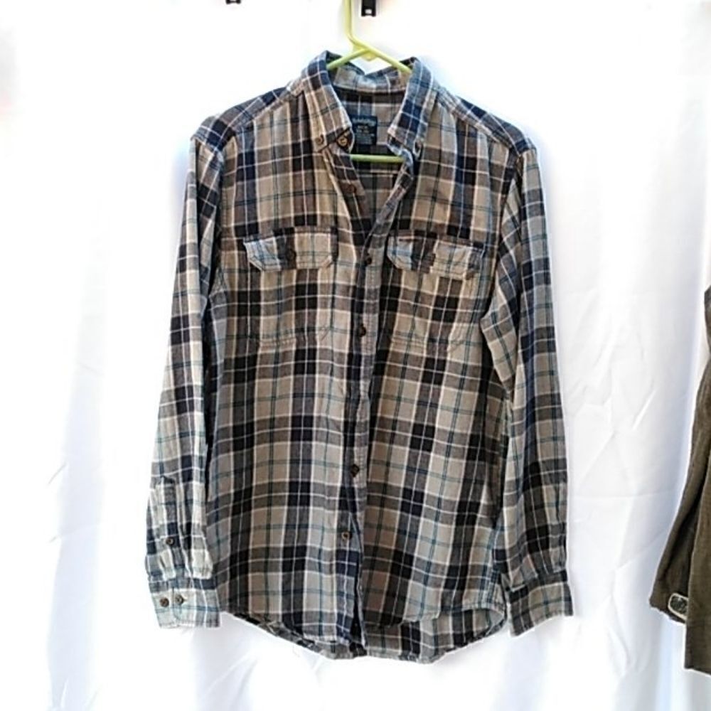 Faded glory plaid shirt 